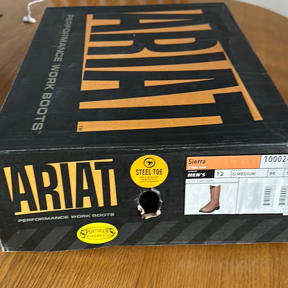 Arias performance work boot